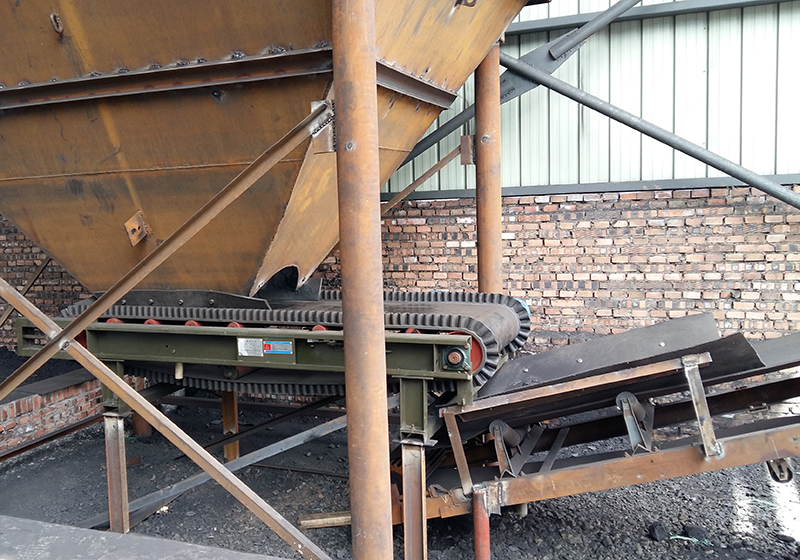 電子皮帶稱助力配煤生產(chǎn)線